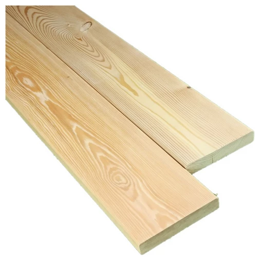 Планкен лиственница прямой 20*142*5000, сорт В (0,71м2)