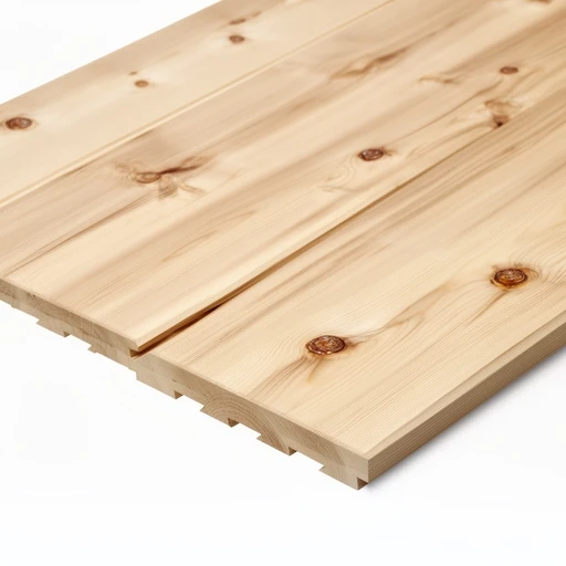 Планкен лиственница прямой 20*142*6000, сорт АВС (0,852м2)