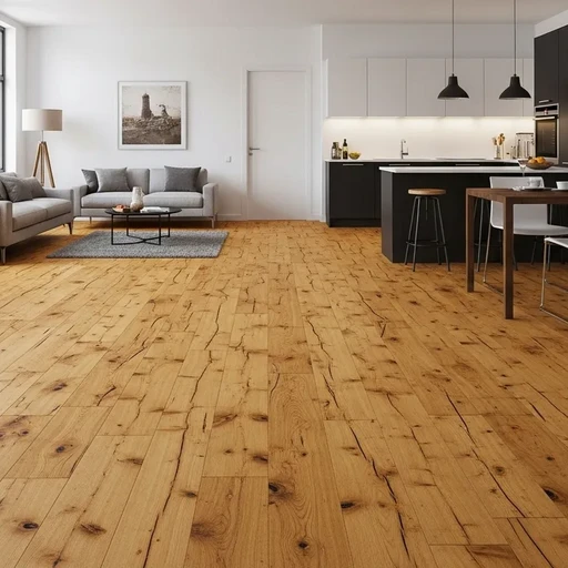 Доска пола лиственница 34*180*4000, сорт АВ (0,72м2)