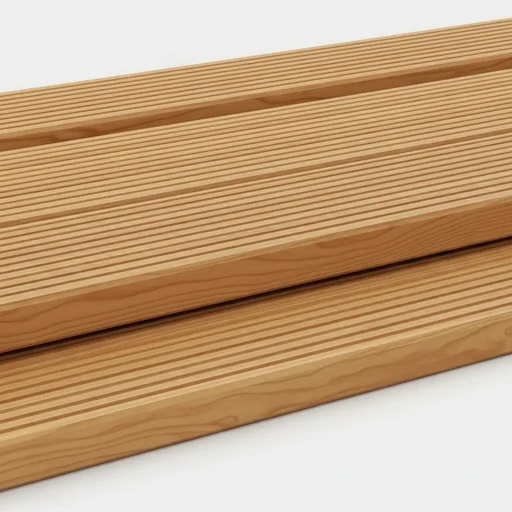 Доска террасная лиственница вельвет 28*190*4000, сорт А (0,76м2)