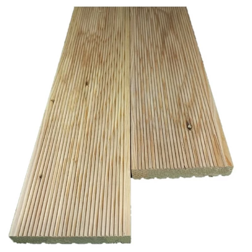 Доска террасная лиственница вельвет 45*142*5000, сорт АВС (0,71м2)