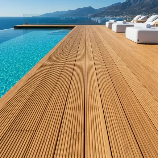 Доска террасная лиственница вельвет 45*90*4000, сорт АВС (0,36м2)