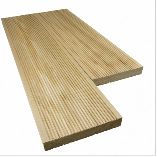 Доска террасная лиственница вельвет 45*90*4000, сорт Оптима (0,36м2)