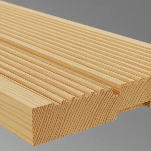 Доска террасная лиственница вельвет 45*90*3000, сорт Э (0,27м2)